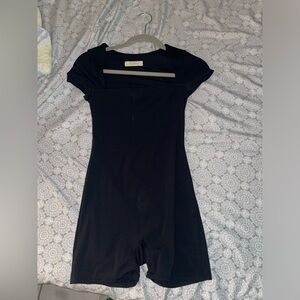 QUINSEN women’s short sleeve body con romper